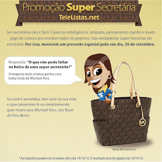 Promoção Super Secretária