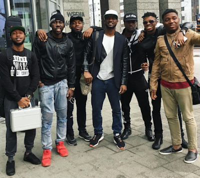 P-Square Land In Amsterdam With Their Crew For A Concert