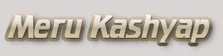 Meru Kashyap's Blog