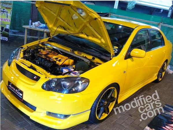  Modifikasi Mobil Sedan Sport Toyota Corolla Elegan dan 