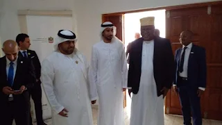 Msaidié à l’Ambassade des Émirats arabes unis pour présenter ses condoléances