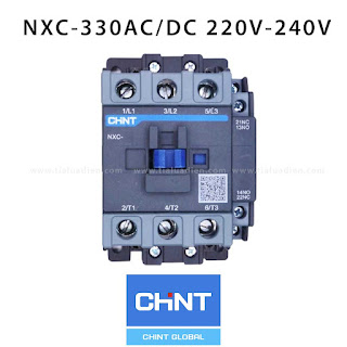 Khởi Động Từ 3P 330A NXC-330AC/DC 220V-240V - Contactor CHINT