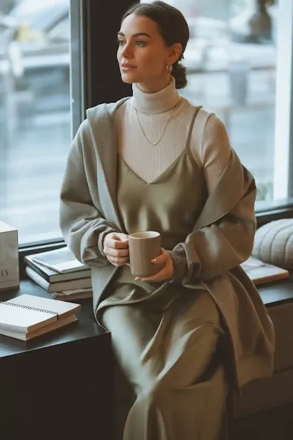 Neutral Turtlenecks