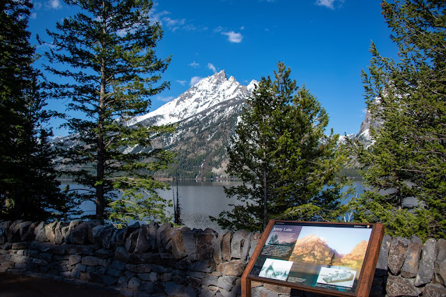 Jenny Lake Overlook Grand Tetons National Park Wyoming