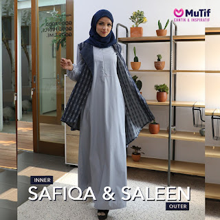 Koleksi Gamis terbaru Mutif Gamis Safiqa