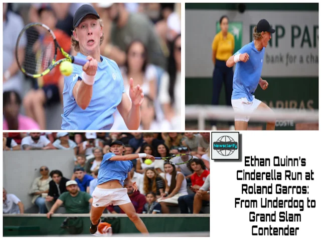 Ethan Quinn’s Cinderella Run at Roland Garros: From Underdog to Grand Slam Contender