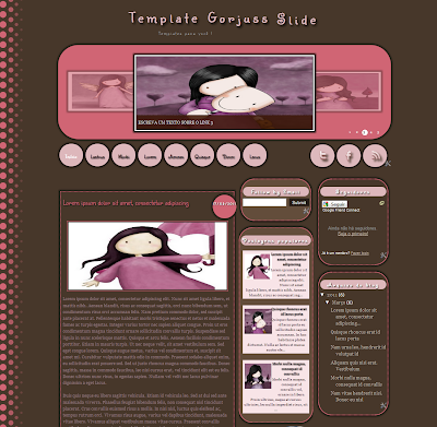 Gorjuss Slide Blogger Template 2013