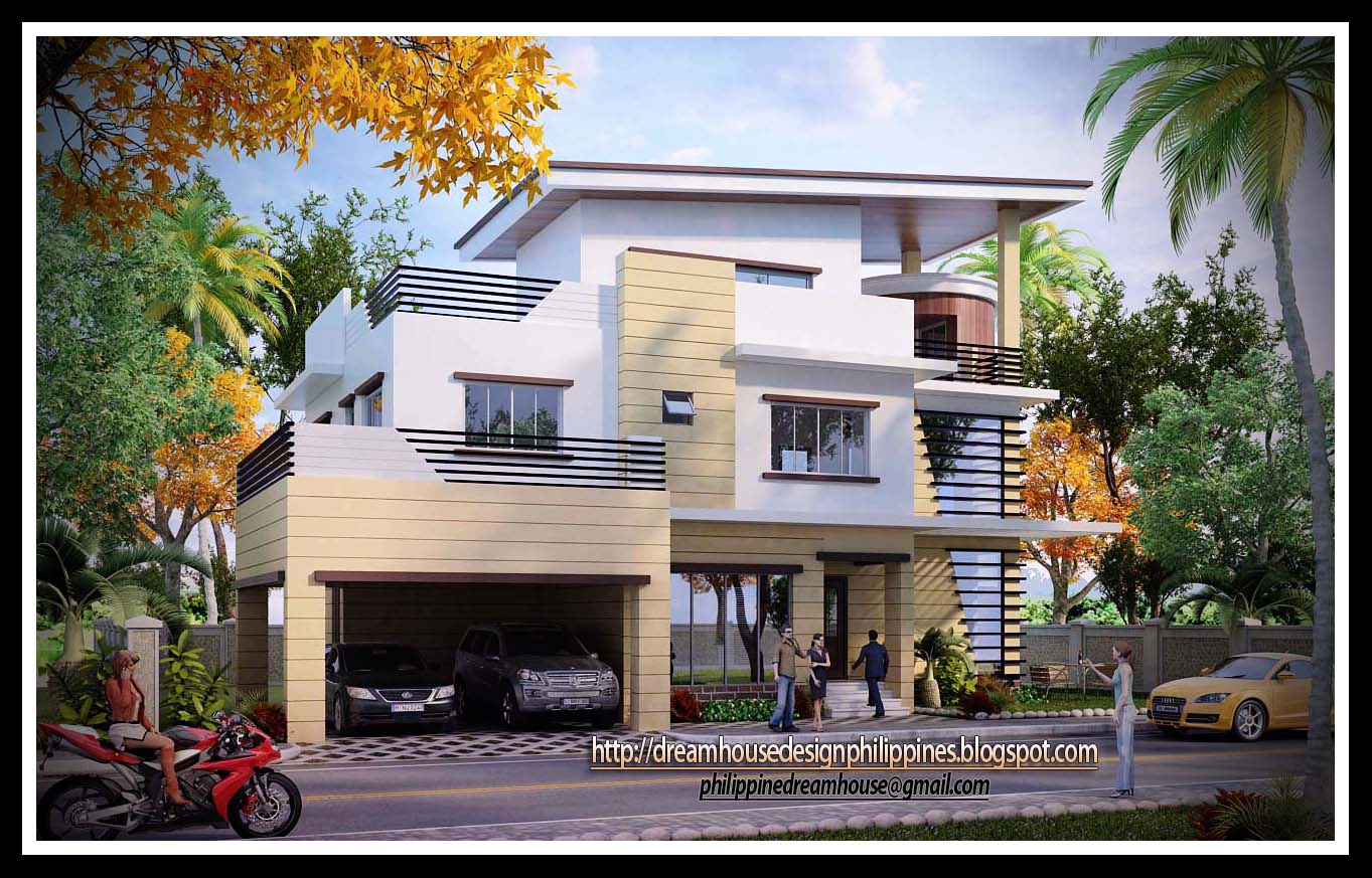 Dream House Design Philippines: Three-Storey House