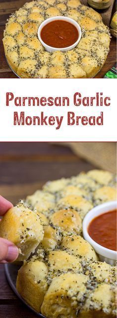 Parmesan Garlic Monkey Bread