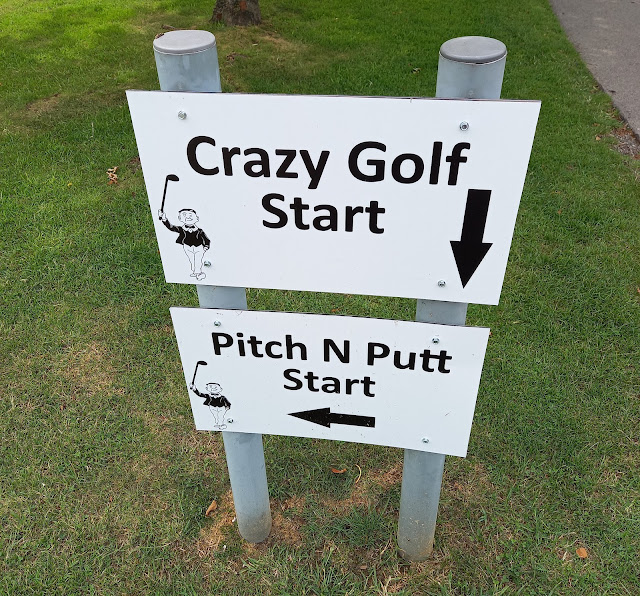 Crazy Golf and Pitch N Putt at White Platts Recreation Ground in Ambleside