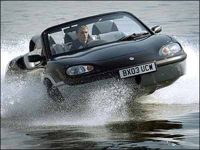 CAR ON WATER GREAT FUN 