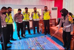 Satlantas Polres Batang Lakukan TFG Kesiapan Pemberlakuan One Way
