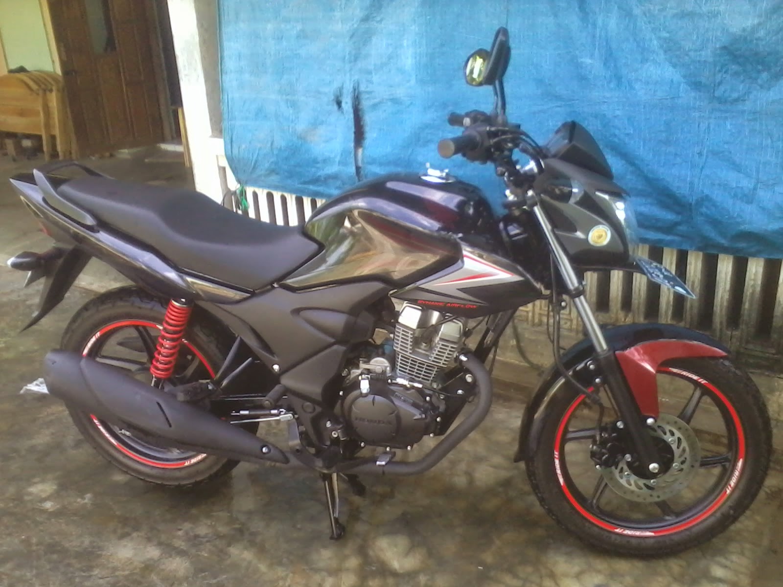 Honda Verza 150 Honda Verza Modif Half Fairing