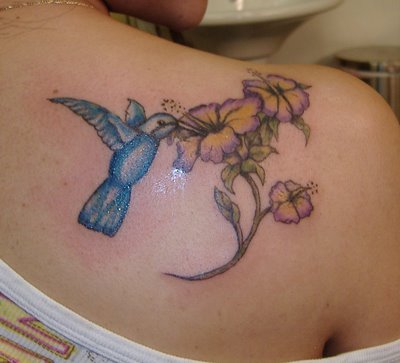 Pictures Of Hummingbird Tattoos