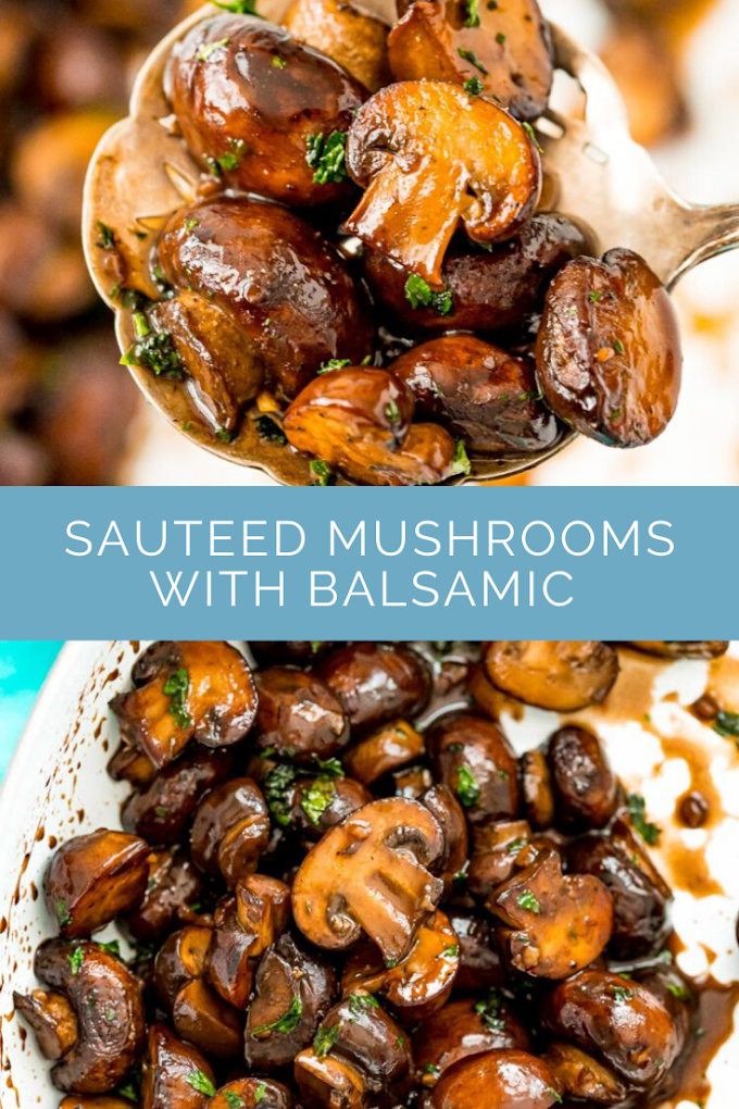 Sauteed Mushrooms with Balsamic Recipe