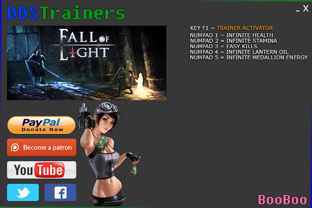 Fall Of Light Trainers and Cheats for PC