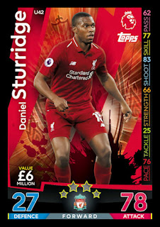 Topps Match Attax Extra 2018-2019 Liverpool Set