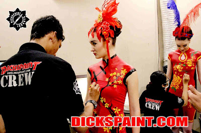 Body Painting Cheongsam Jakarta