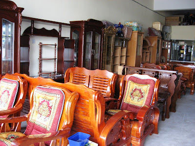 Furniture  Furniture on Sarikei Furniture Row 2007