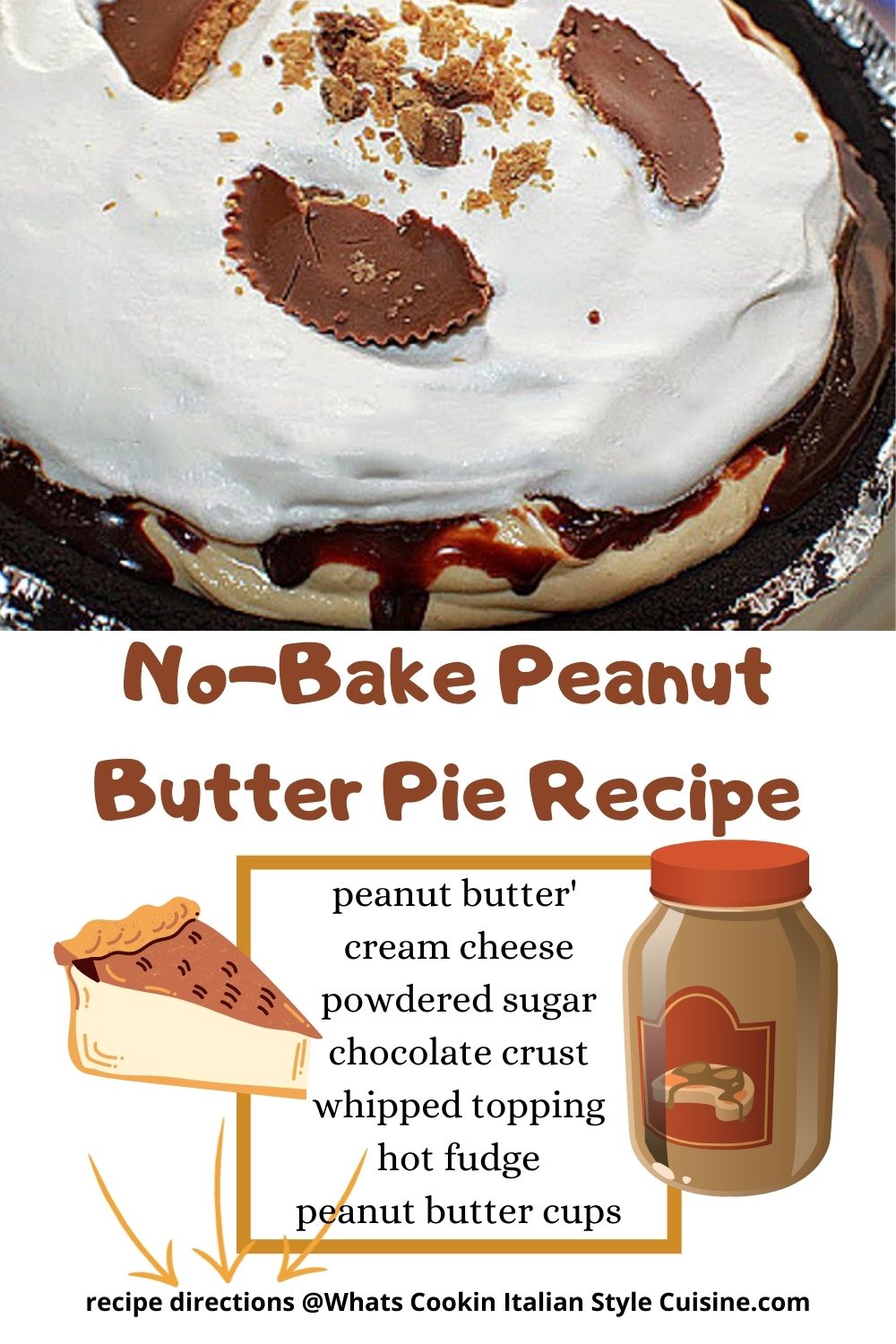 pin for later peanut butter pie recipe