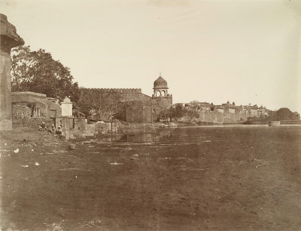 Water Gate of Red Fort, Delhi - 1858