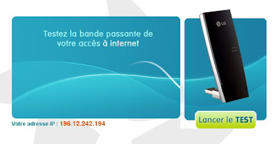 tester le débit internet d'un modem Wana