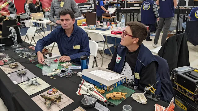 L'Escadrille Saint Michel à l'expo de modélisme de Dourdan 2022