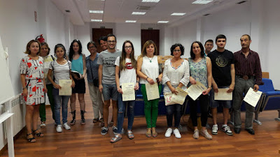 Alumnos del curso de Higiene Alimentaria del Imfe de Ponferrada