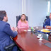 Iracema Vale discute projetos de conectividade com ministro das Comunicações