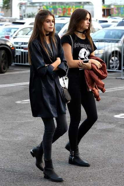 Top 20 สไตล์การแต่งตัวตามแบบสาว ไคอา จอร์แดน เกอร์เบอร์ (Kaia Jordan Gerber Street Style)