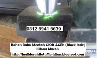 Jual khasiat bahan mentah BATU NEPHRITE JADE asli Giok aceh