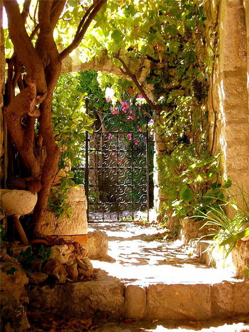 Iron Garden Gate