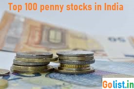 Top 100 penny stocks in India list