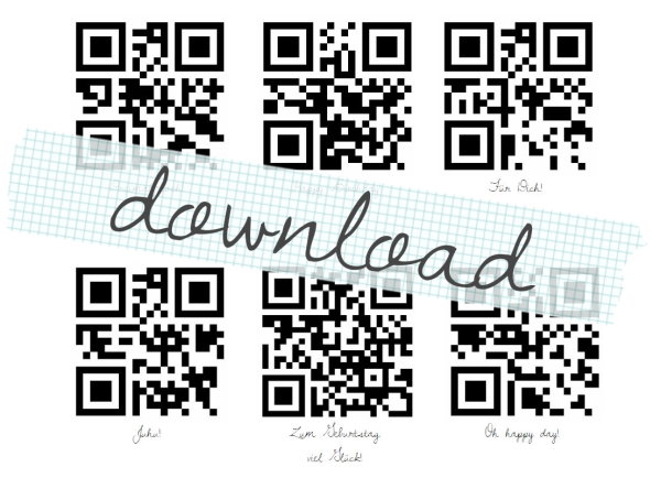 Kostenloser Download: QR Codes zum Geburtstag