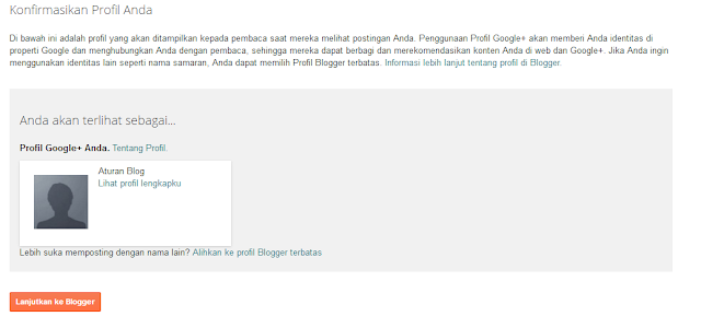 lanjutkan ke blogger