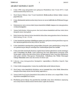 Seni Visual: Soalan SPM PSV 2009: Kertas 3