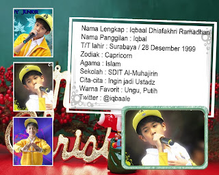 Kumpulan Foto IQBAAL COBOY JUNIOR