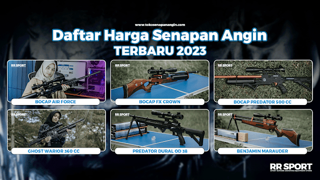 Daftar Harga Senapan Angin 2023 Terbaru !