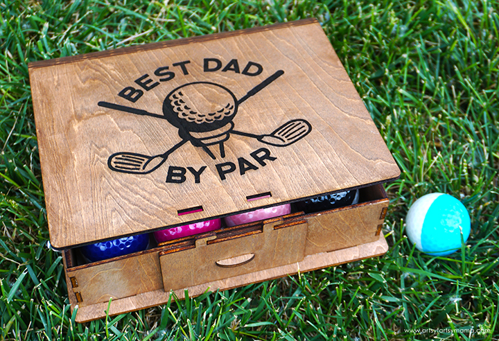 Father's Day Golf Ball Box