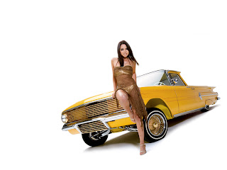 Yellow Retro Car