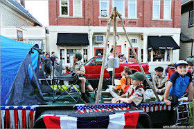 Desfile del 4 de Julio en Rockport: Boy Scouts