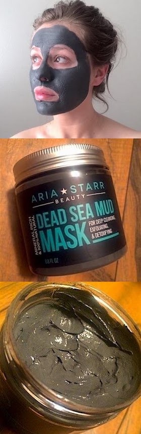 #Beauty : Dead Sea Mud Mask For Acne, Oily Skin & Blackheads