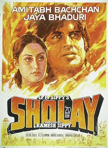 Sholay 1975 Hindi 720p DVDRip 1.5GB - Movieburst.in