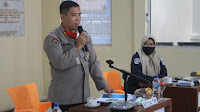 Polres Lampung Timur melaksanakan Pelatihan peningkatan kemampuan terhadap personil Bidang Fungsi Humas