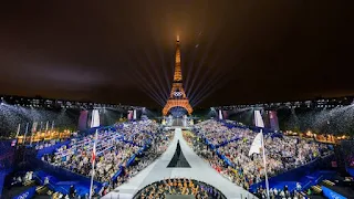 With the participation of 6,800 athletes French President opens the Paris 2024 Olympics