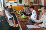 Kapolsek Pammana Polres Wajo Coffe  Morning Bersama Tomas Dan Tripika