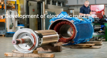 Development of electronic machines.