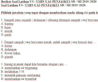 Soal-Latihan-US-USBN-UAS-PENJASKES-SD-MI-2019-2020-dan-Kunci-Jawaban