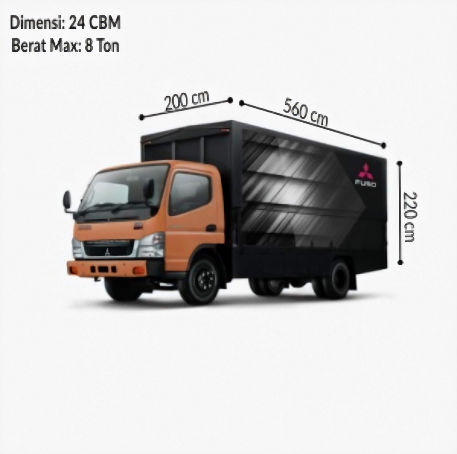 Ukuran Kapasitas Truk Colt Diesel