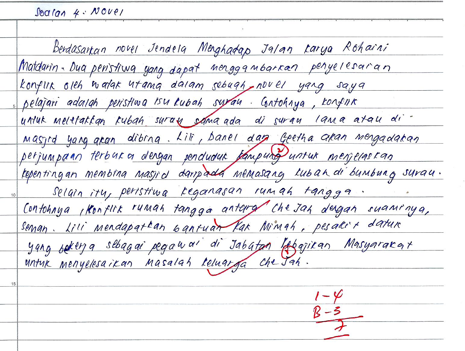 Contoh Menjawab Soalan Novel Spm - Terengganu w